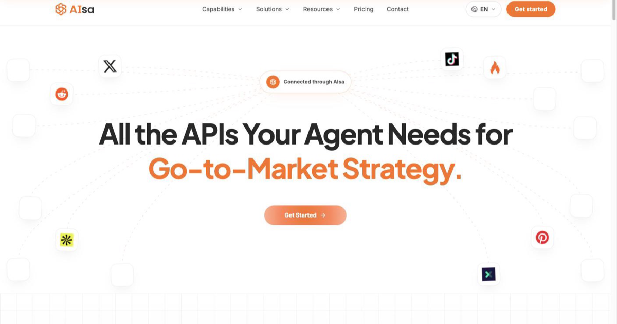 AIsa — Use Similarweb, Ahrefs, Semrush, Apollo, WaveInflu, Oxylabs, and social data through one…